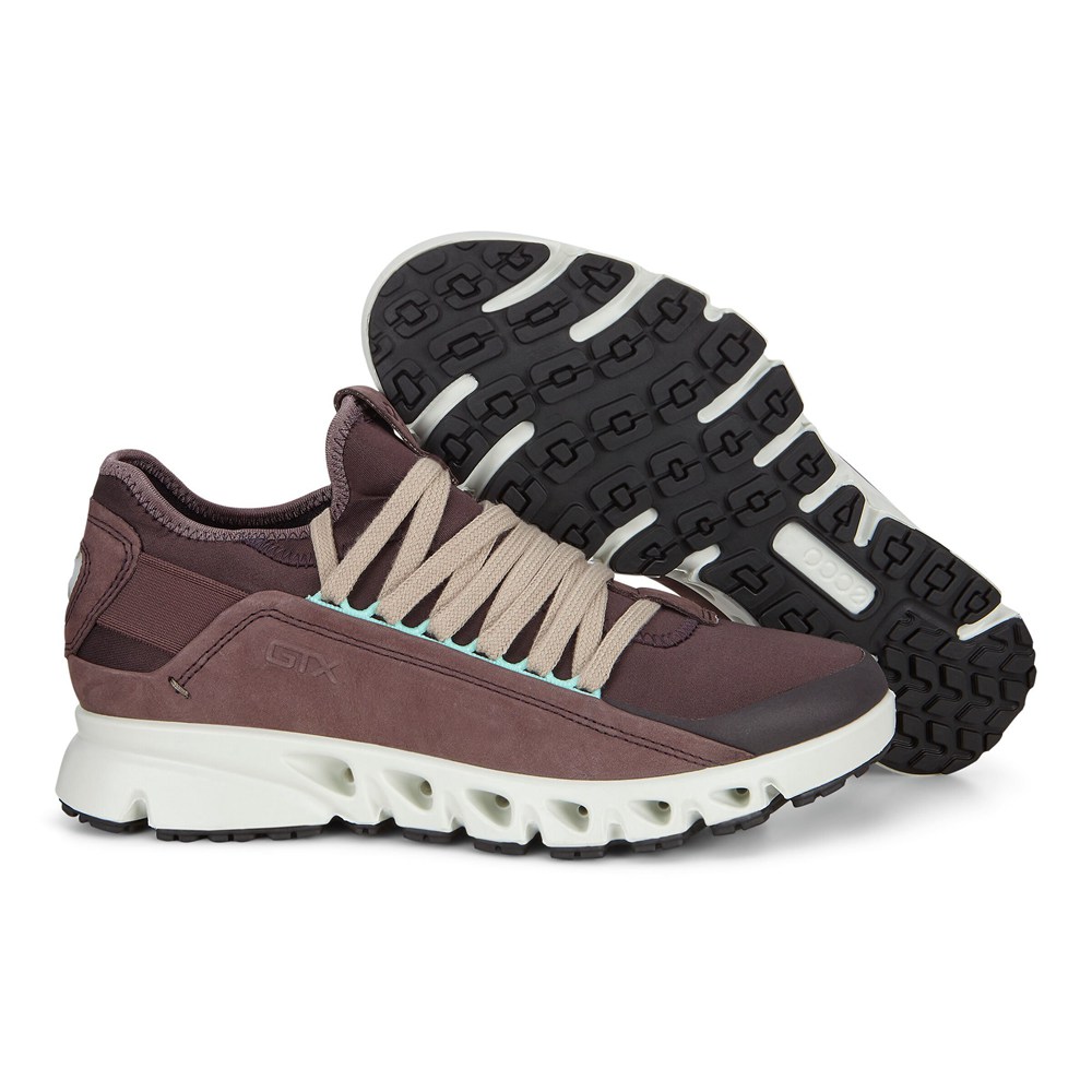 Tenis Outdoor Mujer - ECCO Multi-Vent - Grises Oscuro - RPU035894